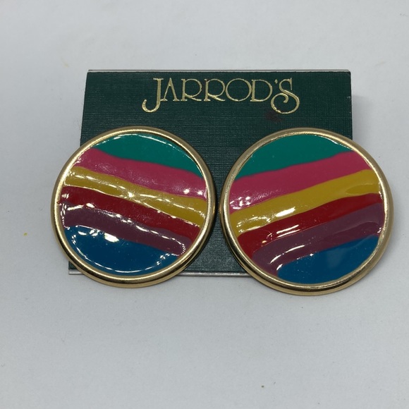 Jarrod’s Fashion Round Earrings - Picture 3 of 5